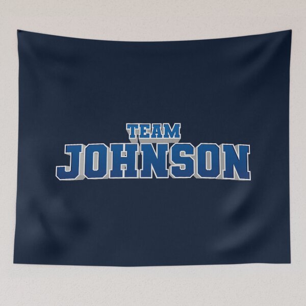 Item preview, Team Johnson (Blue) designed and sold by STUDIO-72.