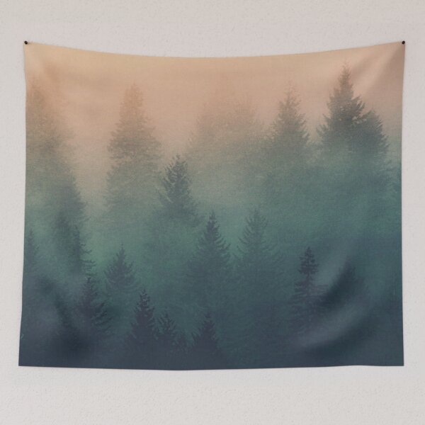 Item preview, Beautiful Misty Forest Landscape designed and sold by Simi2020.
