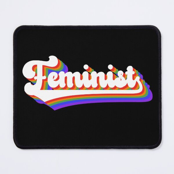 Item preview, feminism rainbow Retro 70's 80's 60's feminist vintage designed and sold by houssamcraft.
