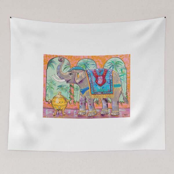 Item preview, Elephant and Samovar designed and sold by Natalia_Shchip.