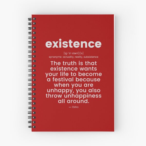Item preview, The truth is that existence... Osho Quote – To Turn You Outside In! - text design designed and sold by RetComly.