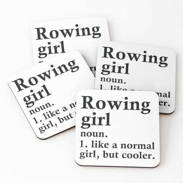 Item preview, Rowing Girl Funny Rower Definition designed and sold by woodesigner.