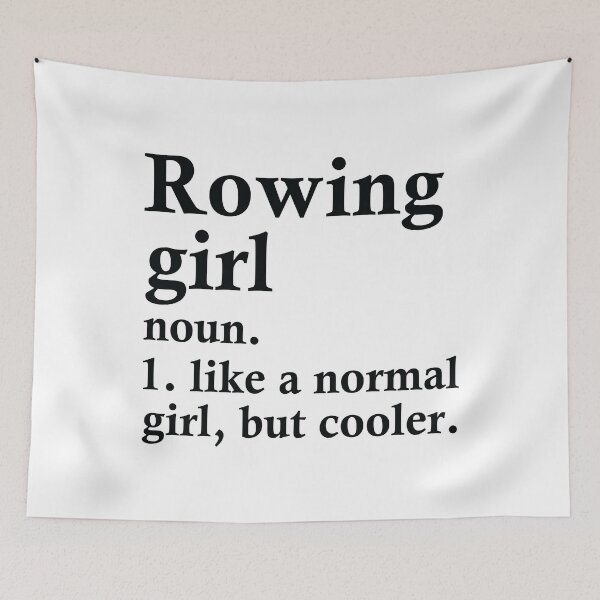 Item preview, Rowing Girl Funny Rower Definition designed and sold by woodesigner.