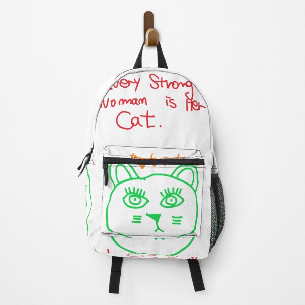 Item preview, Behind every strong woman is her cat designed and sold by thundercandy.