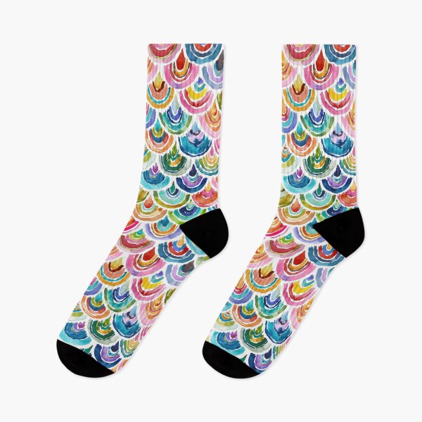 Item preview, STRANGEBOW Rainbow Scallop Deep designed and sold by Barbra Ignatiev.