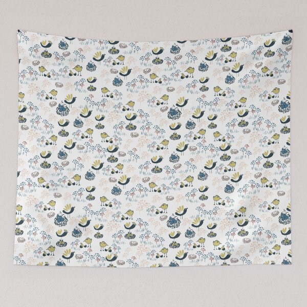 Item preview, Winter birds pattern designed and sold by BasicClear.