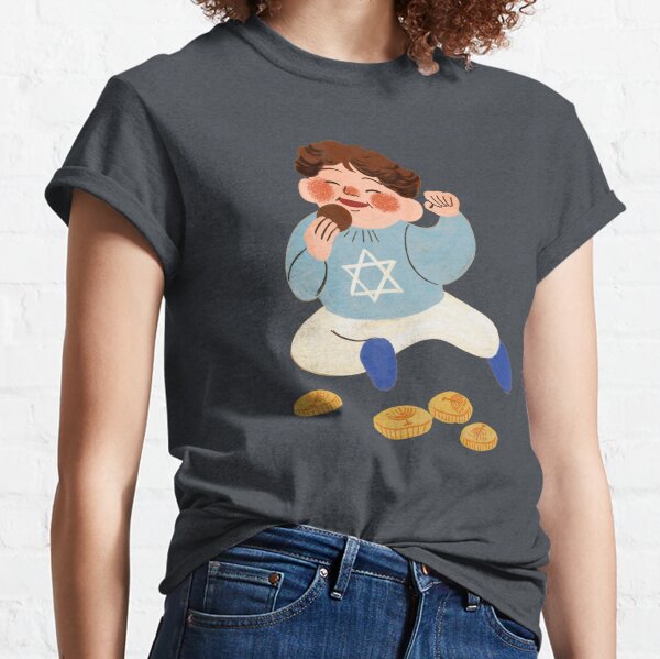 Cute Girl Child Happily Enjoys the Cookies | Best GRD Designs Classic T-Shirt