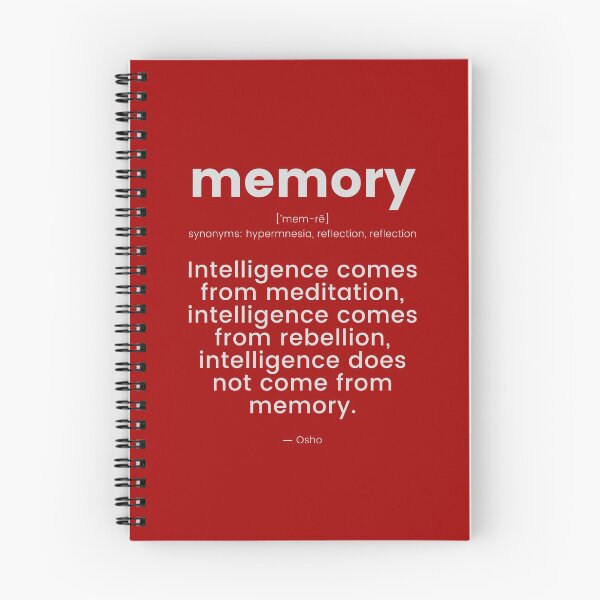 Item preview, ...does not come from memory. Osho Quote – To Turn You Outside In! - text design designed and sold by RetComly.