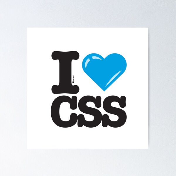 Artikel-Vorschau von I Love CSS, designt und verkauft von shmoert.