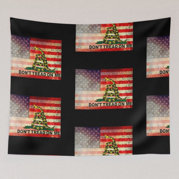 Item preview, Don’t tread on me American flag-2nd amendment  designed and sold by Designs Of all kinds.