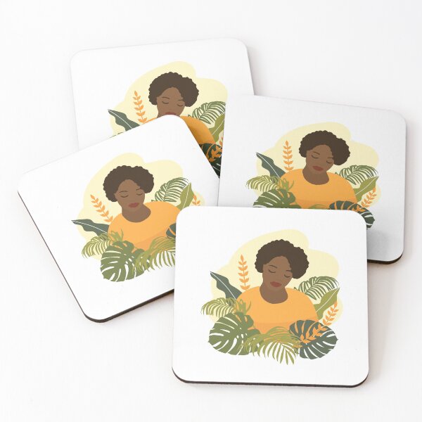 Item preview, Love yourself Black Woman Art designed and sold by melaninblack.