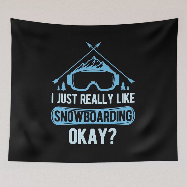 Item preview, Snowboarder Funny Snowboard designed and sold by artworkbyrihen.