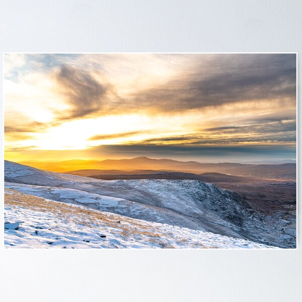 Item preview, Ben Klibreck and the Flow Country in Winter - From Ben Hope designed and sold by ScotLandscapes.