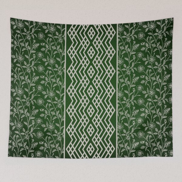 Item preview, Geometric pattern green shades,Cute pattern designed and sold by MoSaid.
