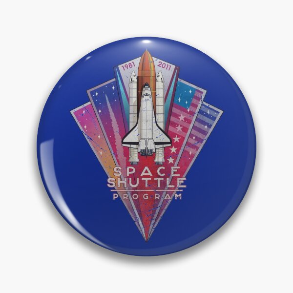 Item preview, Space Shuttle Program 1981 - 2011 Retro Emblem designed and sold by Lidra Zehcnas.