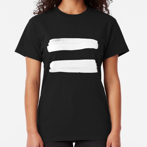 Equality Paint White Classic T-Shirt