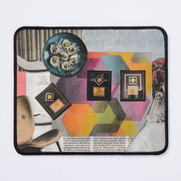 Item preview, Newspaper Collage designed and sold by Ísabella Ævarsdóttir.