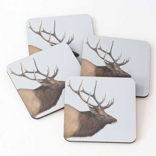 Item preview, Perfil de Bull Elk designed and sold by Wondersofwhimsy.
