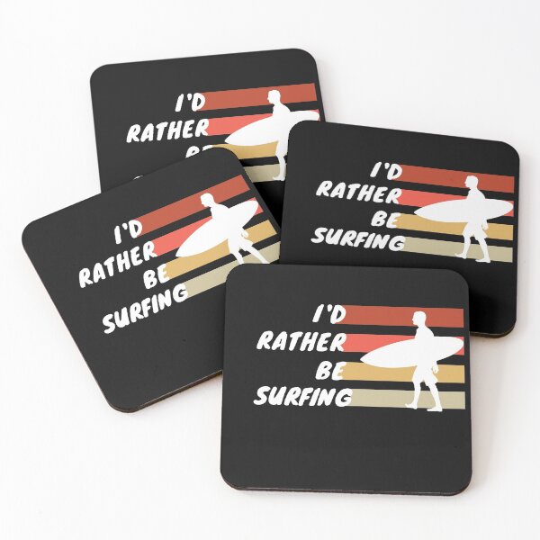 Item preview, Surfing,I'D RATHER BE SURFING designed and sold by RedFlowerful.