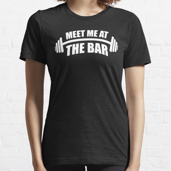 Meet Me at The Bar Mens Cut Off T-Shirts 