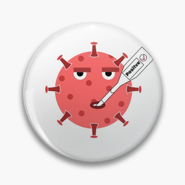 Item preview, Corona virus - "positive" designed and sold by ShopItHereNow.