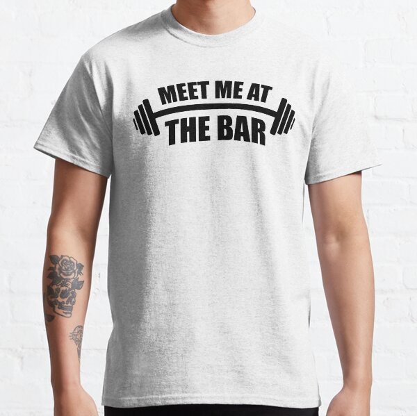 Meet Me at The Bar Mens Cut Off T-Shirts Meet Me at The Bar Mens Cut Off T-Shirts