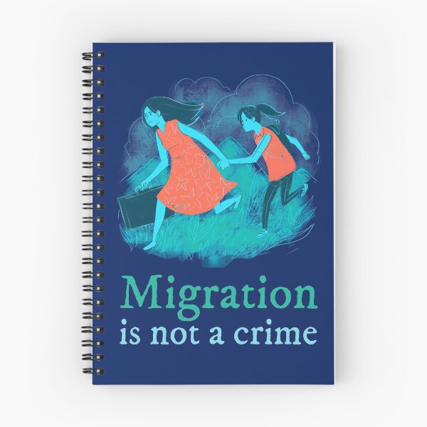 Item preview, Migration Is Not A Crime. Stand With Refugees designed and sold by Rebel-Design.