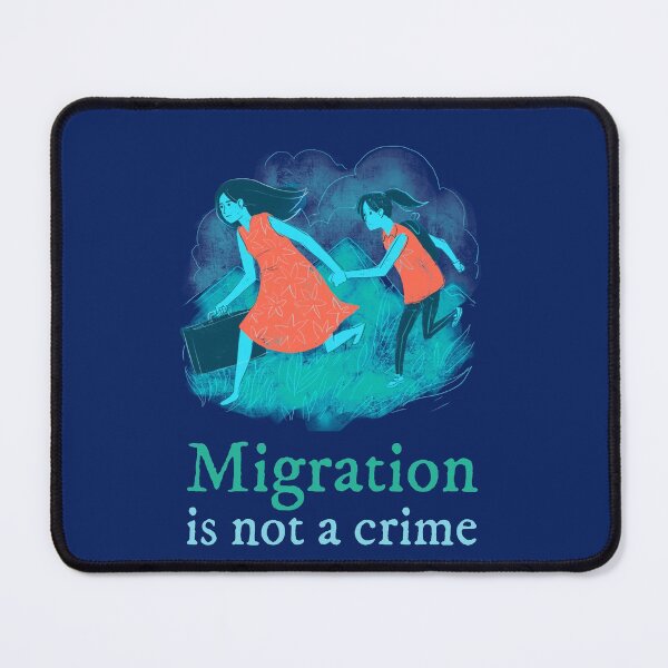 Item preview, Migration Is Not A Crime. Stand With Refugees designed and sold by Rebel-Design.