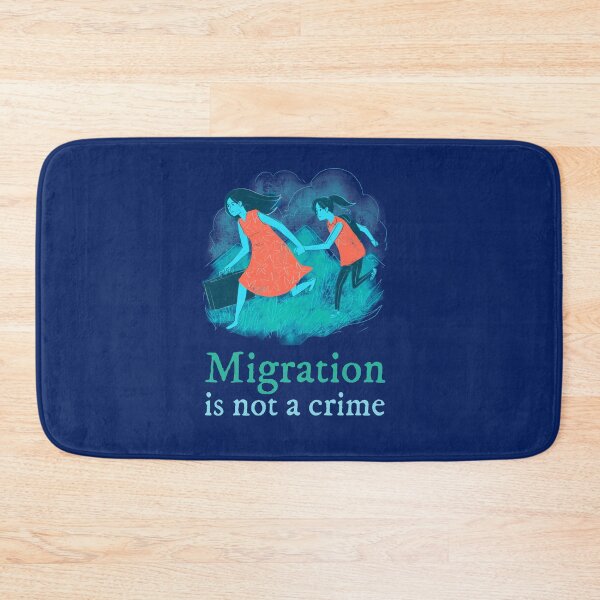 Item preview, Migration Is Not A Crime. Stand With Refugees designed and sold by Rebel-Design.