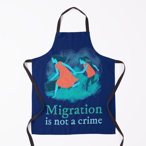Item preview, Migration Is Not A Crime. Stand With Refugees designed and sold by Rebel-Design.