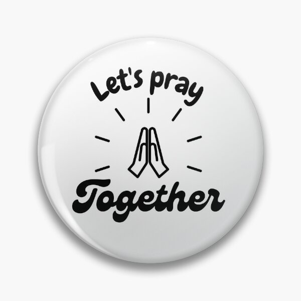 Item preview, Let's pray together designed and sold by PeppernCo.