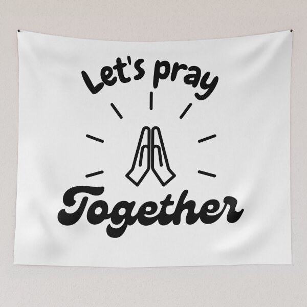 Item preview, Let's pray together designed and sold by PeppernCo.