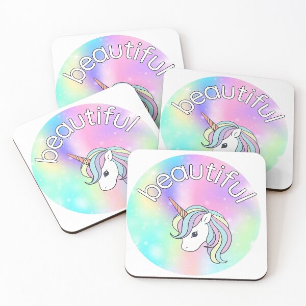 Item preview, unicorn beautiful kids pink cartoon funny rainbow designed and sold by Tshirtk.