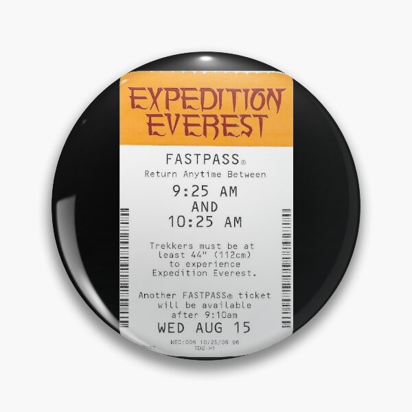 Item preview, Fastpass - Expedition Everest designed and sold by Bronte Taylor.