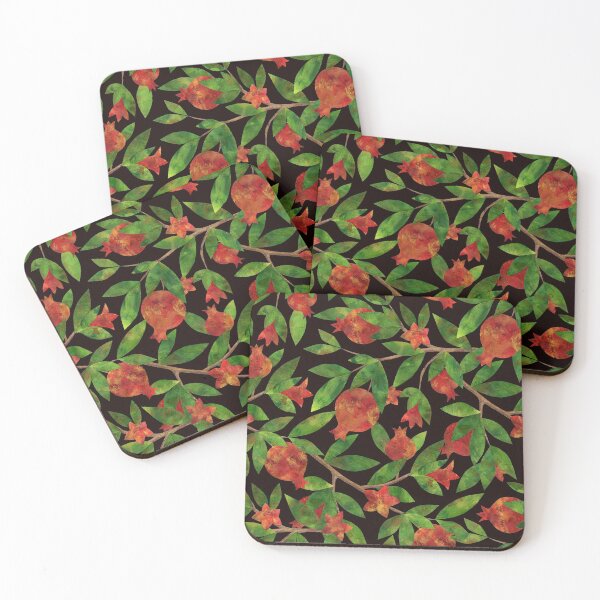 Item preview, Red garnet pattern designed and sold by gsm-print772.