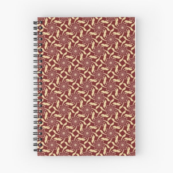 Item preview, Windmill Flower Pattern (Burgundy Beige) designed and sold by Joricherry.