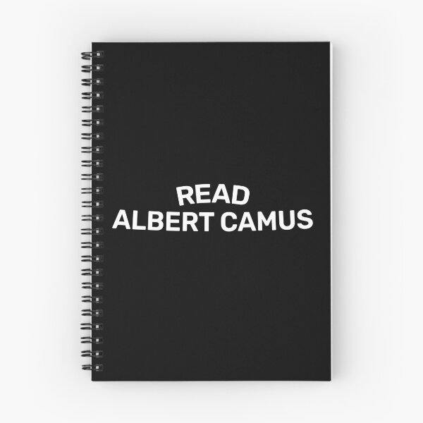 Item preview, READ ALBERT CAMUS, PHILOSOPHY BOOKS & PHILOSOPHER QUOTES DESIGN designed and sold by shirtpress.