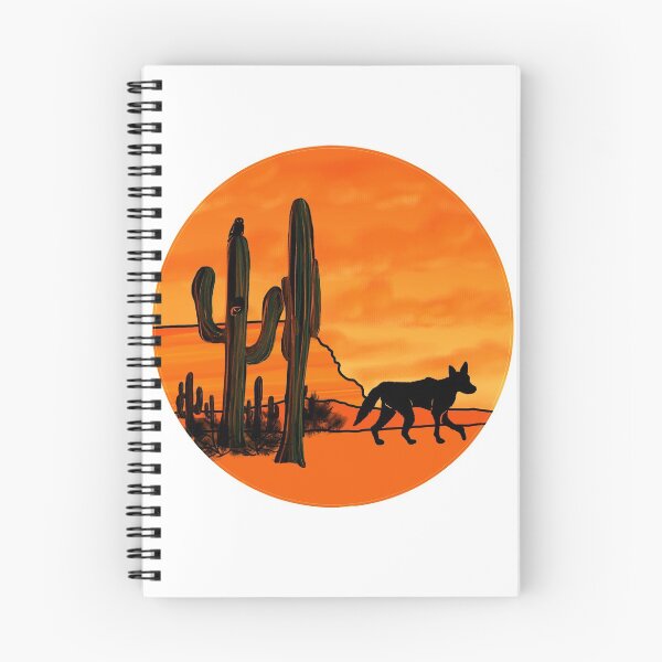 Item preview, Desert - coyote and owl designed and sold by Fernheart Designs.