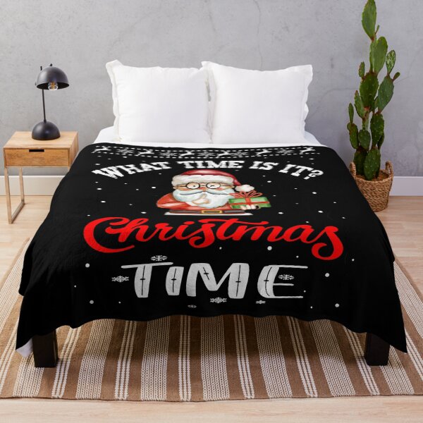 Item preview, What time is it? Christmas time Family Group Xmas Pajama designed and sold by illustrapho.