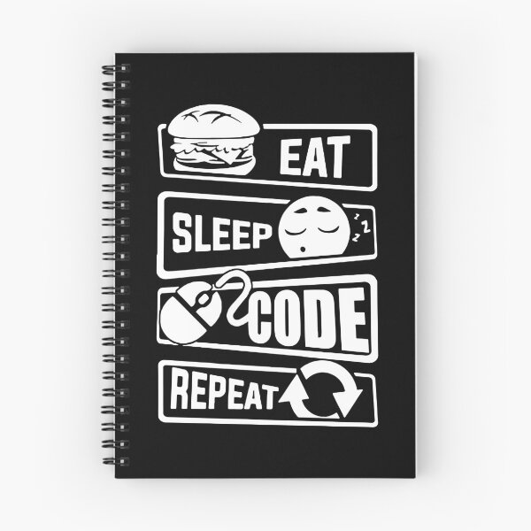 Item preview, Eat Sleep Programming Java Repeat Programmer Work Home Sleep Life Work Home Play Sleep Java C++ Python Love Art Design Inspiration Joy Mood Funny Cat designed and sold by DesignByHeartUK.