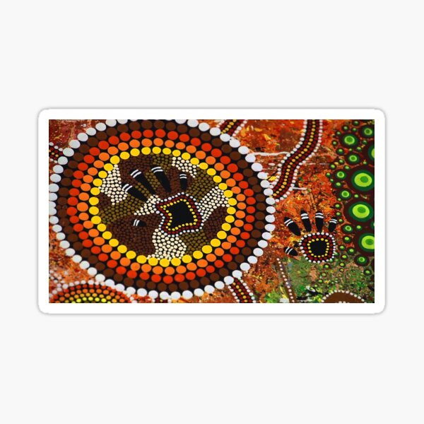 "Aboriginal" Sticker By Boustinoq | Redbubble