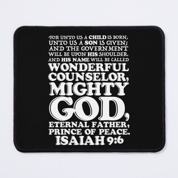 Item preview, Isaiah 9:6 Mighty God designed and sold by plushism.