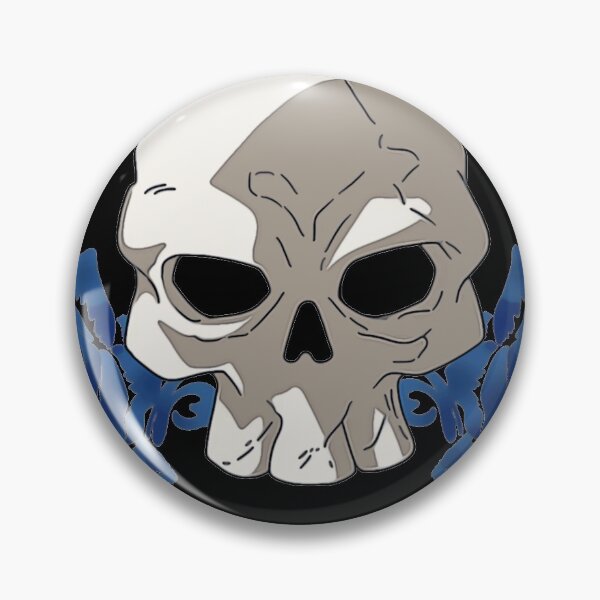 Item preview, Skull and blue roses designed and sold by GAP90.