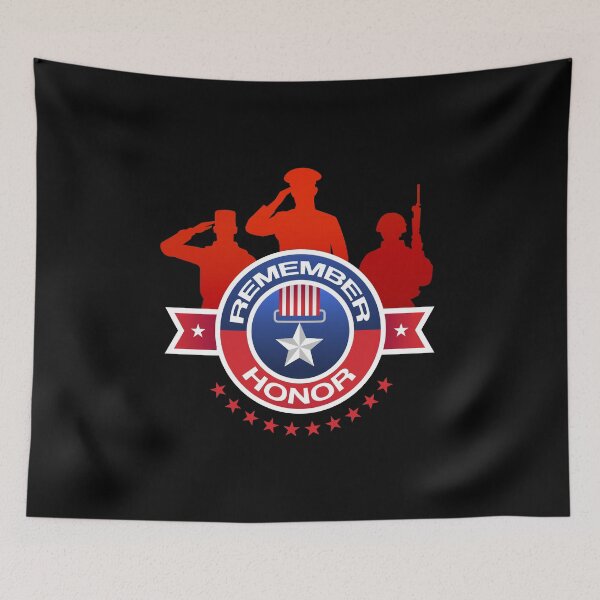 Item preview, Patriotic Remember and Honor designed and sold by ZaydounStark.