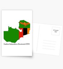 Zambian Independence Bicentennial Postcards