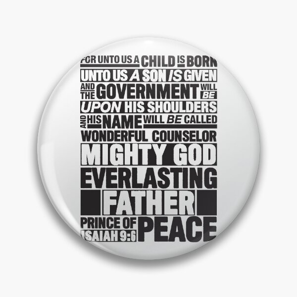 Item preview, Isaiah 9:6 Prince of Peace designed and sold by plushism.