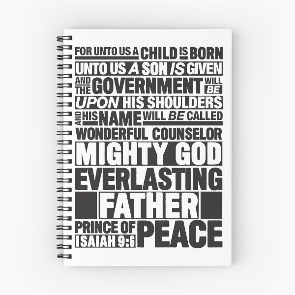 Item preview, Isaiah 9:6 Prince of Peace designed and sold by plushism.