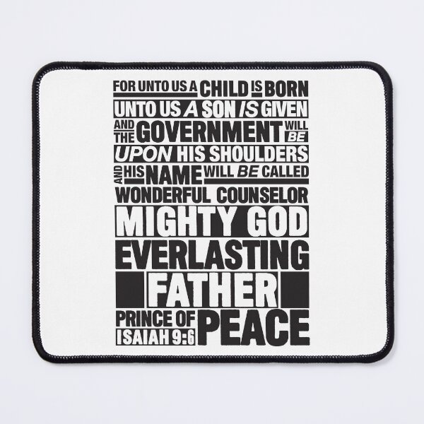 Item preview, Isaiah 9:6 Prince of Peace designed and sold by plushism.
