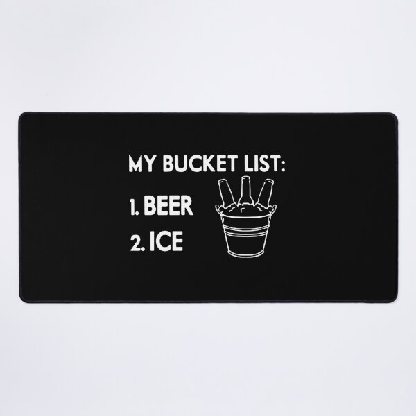 Item preview, Beer Ice Bucket List Save Water Drink Beer Weekend Love Beer Party Art Design Happy Apparel Essential Inspiration Joy Mood Beer Squad designed and sold by DesignByHeartUK.