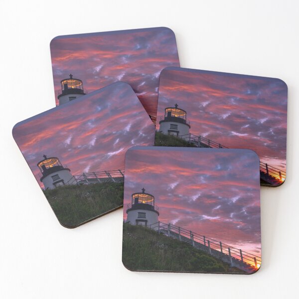 Item preview, Owl's Head Lighthouse, Maine, at sunrise on 6/11/21 designed and sold by LindaCPhoto.